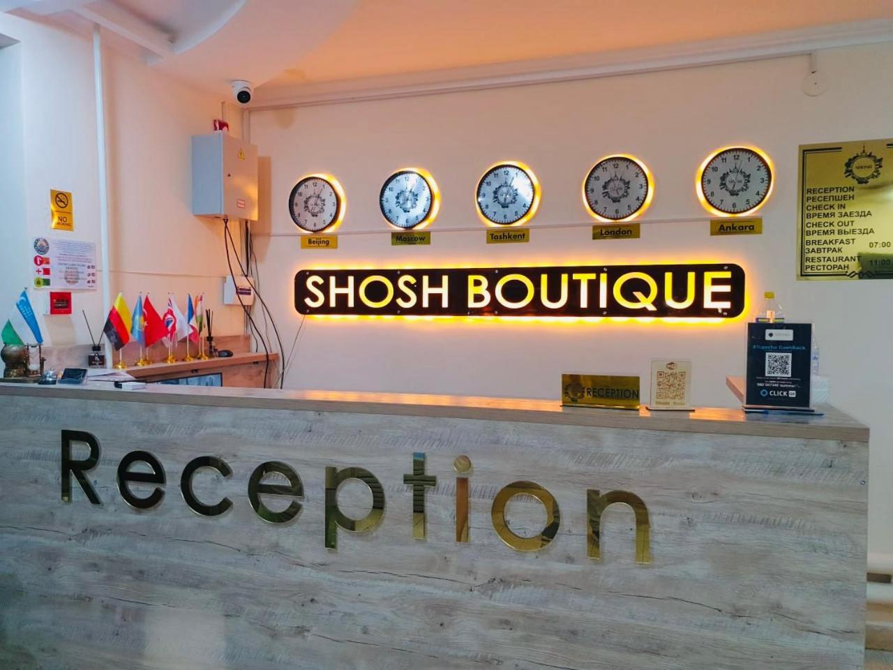 Hotel Shosh Boutique Tashkent Esterno foto